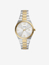 Fossil Srebrna zlata ženska ura Fossil Scarlette