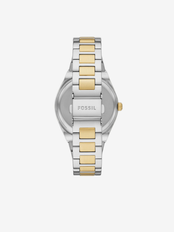 Fossil Srebrna zlata ženska ura Fossil Scarlette