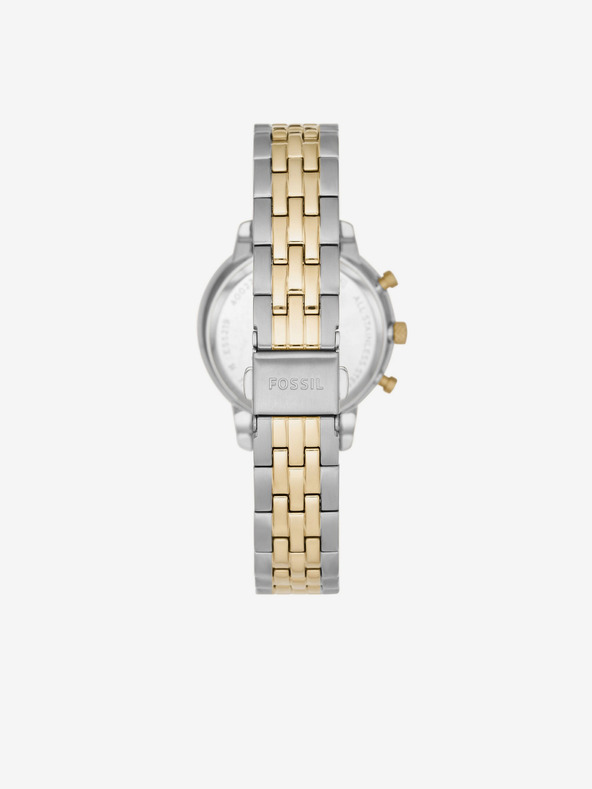 Fossil Srebrno zlata ženska ura Fossil Neutra