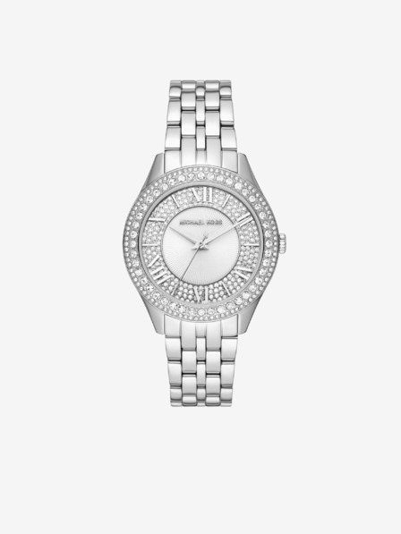 Michael Kors Srebrna ženska ura Michael Kors Harlowe