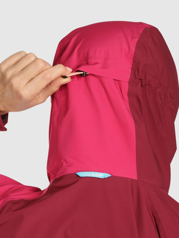 Kilpi Ženska nepremočljiva jakna Kilpi MAMBA-W Dark Red