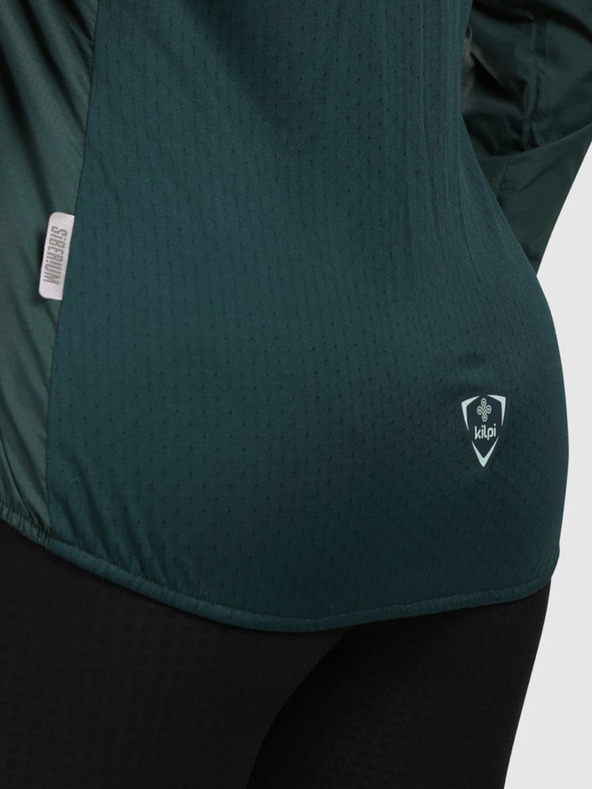 Kilpi Kilpi Ženska ultralahka tekaška jakna ANORI-W Temno zelena
