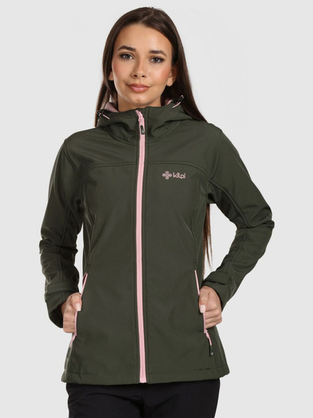 Kilpi Kilpi RAVIA-W Ženska softshell jakna temno zelena