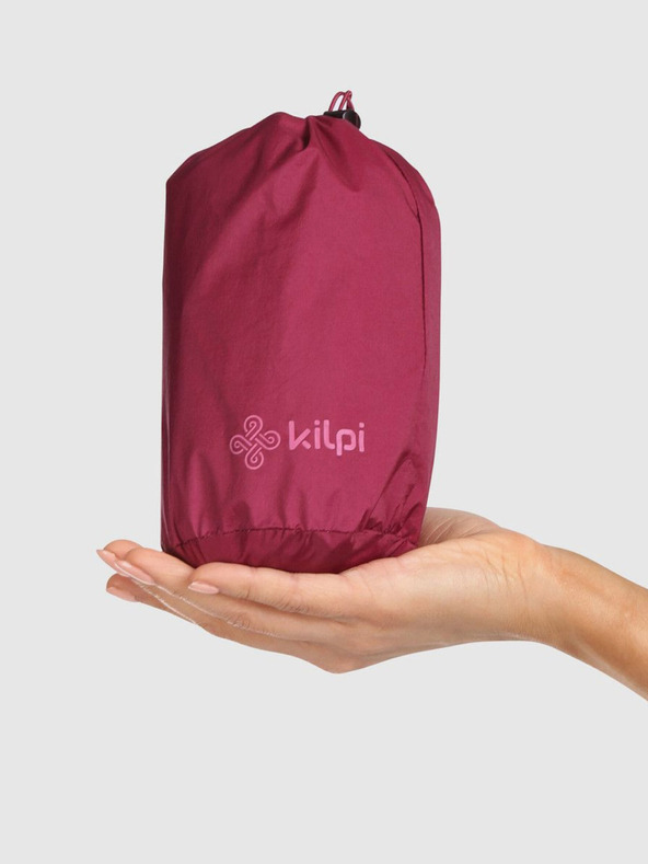 Kilpi Kilpi Ženska nepremočljiva jakna HURRICANE-W Hardshell Outdoor Jacket Temno rdeča