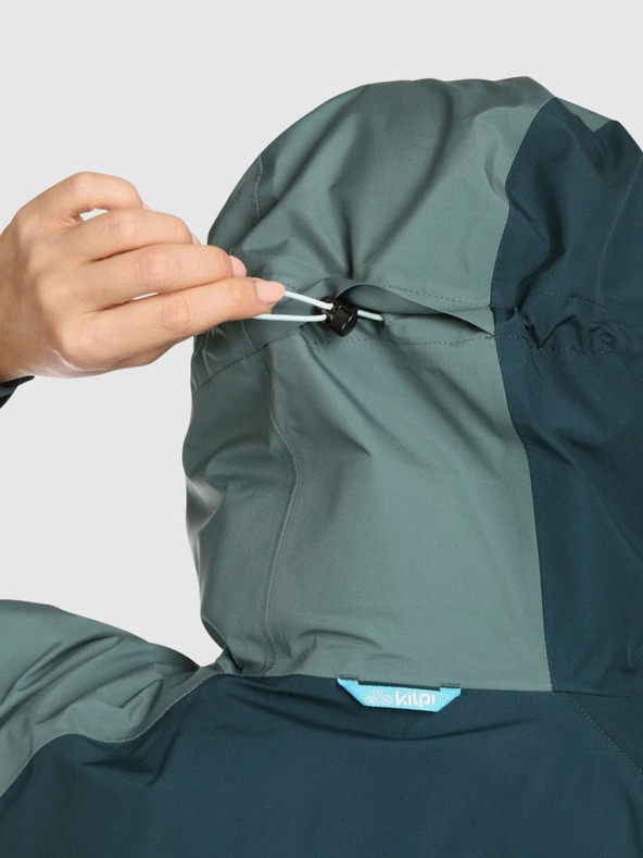 Kilpi Ženska nepremočljiva jakna Kilpi MAMBA-W temno zelena