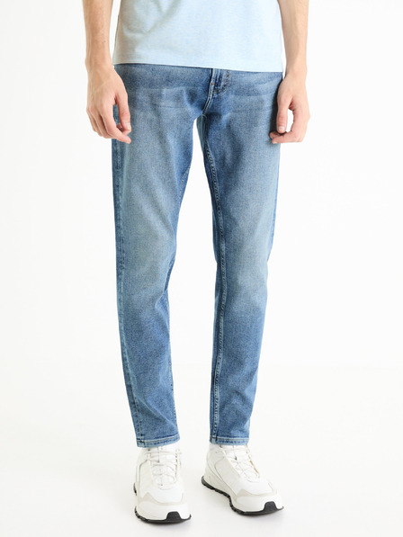 Celio Modre moške kavbojke tankega kroja Celio Dofine