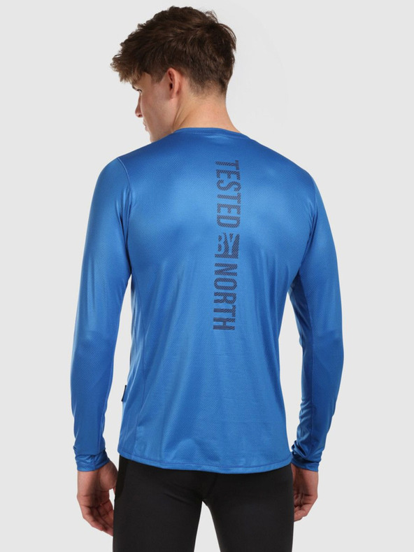 Kilpi Moška funkcionalna majica z dolgimi rokavi Kilpi SPOLETO-M modra