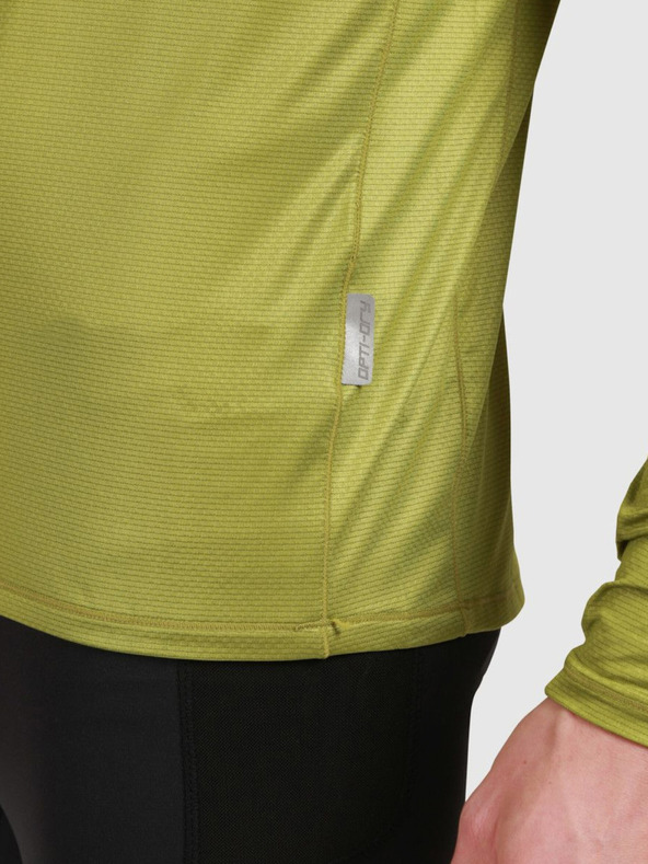 Kilpi Moška funkcionalna majica z dolgimi rokavi Kilpi SPOLETO-M Zelena