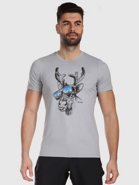 Kilpi Moška funkcionalna majica Kilpi LISMAIN-M svetlo siva