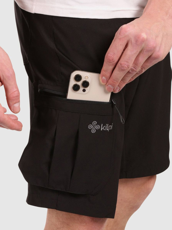 Kilpi Moške kratke hlače Kilpi ASHER-M Black