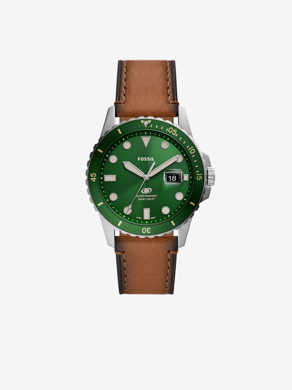 Fossil Srebrna moška ura Fossil Blue Watch