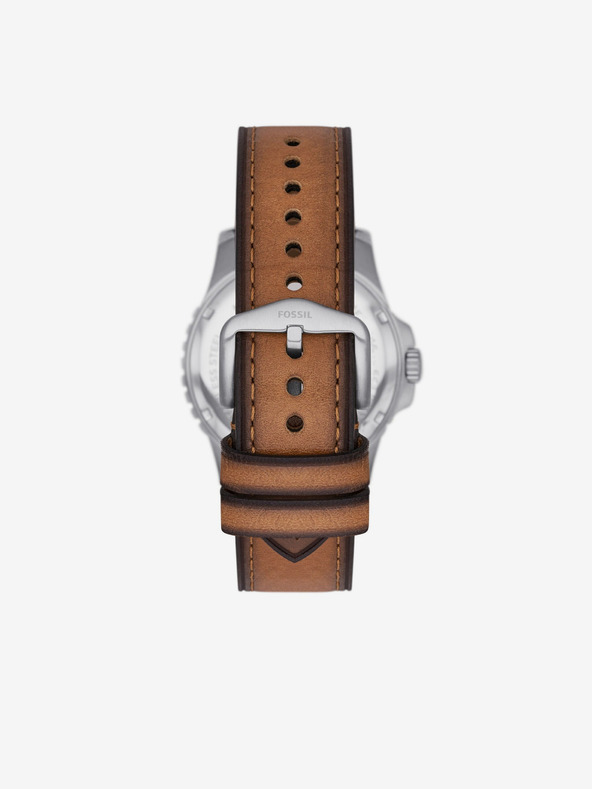 Fossil Srebrna moška ura Fossil Blue Watch