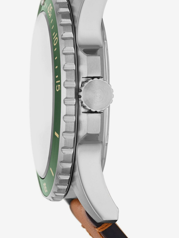 Fossil Srebrna moška ura Fossil Blue Watch