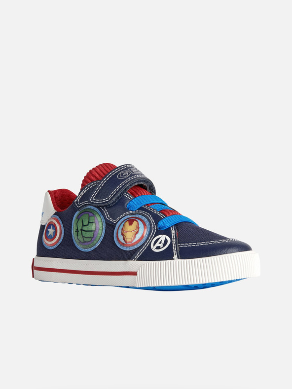 Geox Tmavě modré chlapčenské tenisky Geox Kilwi