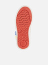 Geox Beli deklinski copati Geox Skylin