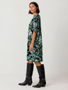 SKFK Zelena ženska cvetlična obleka SKFK Vestido Geaxi