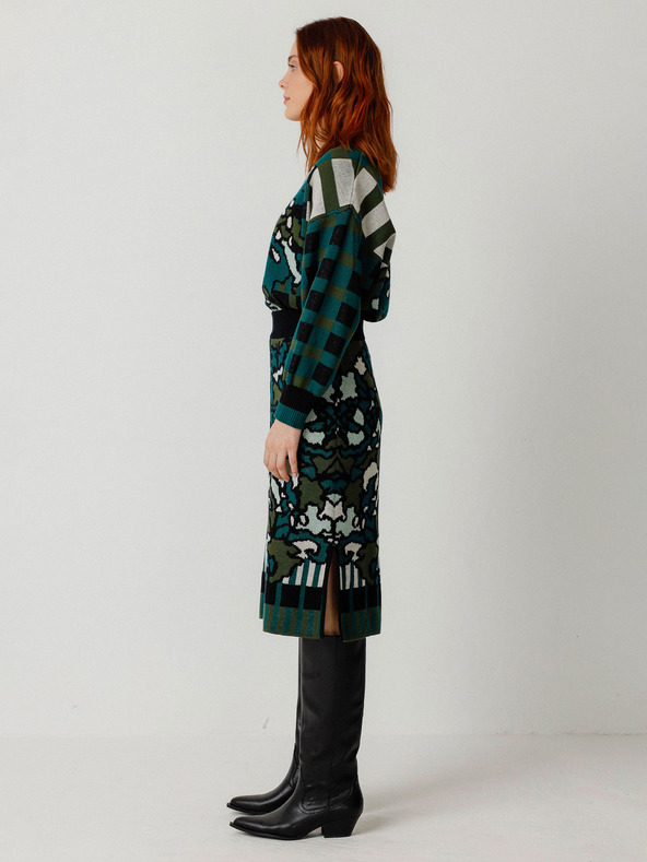 SKFK Zelena SKFK Ženska cvetlična krila Falda Alda