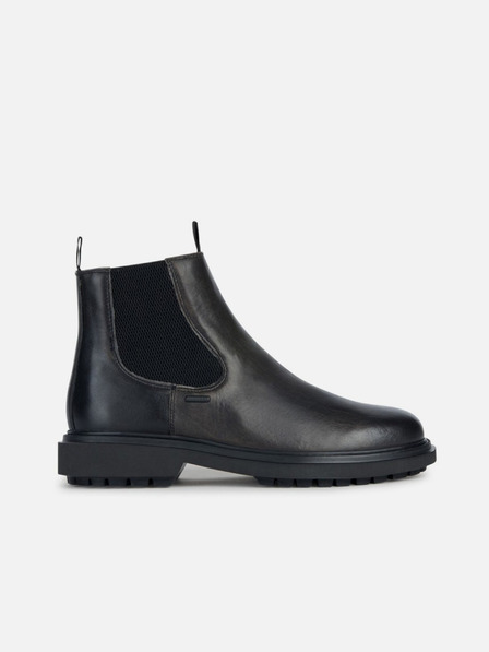 Geox Črna moška gležnjarjena obutev Geox Faloria B Abx