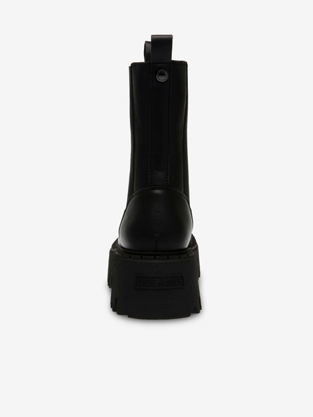 Steve Madden Črni ženski usnjeni gležnjarji Steve Madden Obtain