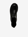 Steve Madden Črni ženski usnjeni gležnjarji Steve Madden Obtain