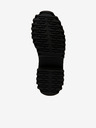 Steve Madden Črni ženski usnjeni gležnjarji Steve Madden Obtain