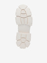 Steve Madden Beli ženski usnjeni gležnjarji Steve Madden Traction Bootie