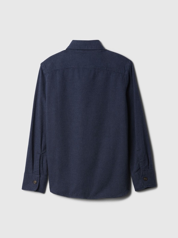 GAP Otroška flanelna majica GAP