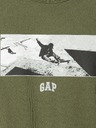 GAP Otroška bombažna majica z logotipom GAP