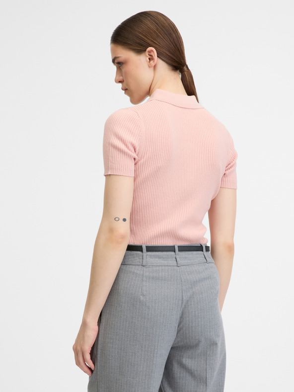 Orsay Svetlo roza ženska majica s kratkimi rokavi ORSAY