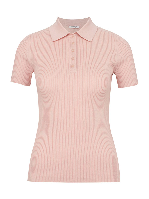 Orsay Svetlo roza ženska majica s kratkimi rokavi ORSAY