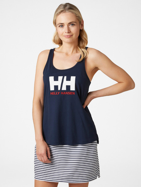 Helly Hansen Temno modra ženska majica Helly Hansen z logotipom