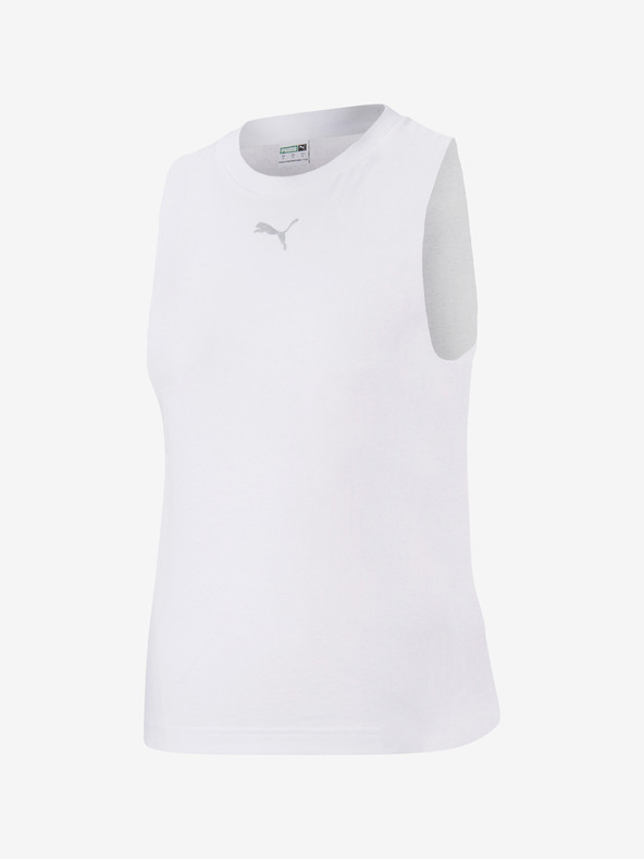 Puma Bela ženska majica Puma Evide Mesh Tank Top