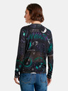 Desigual Črn Desigual ženski pulover z vzorcem Toronto