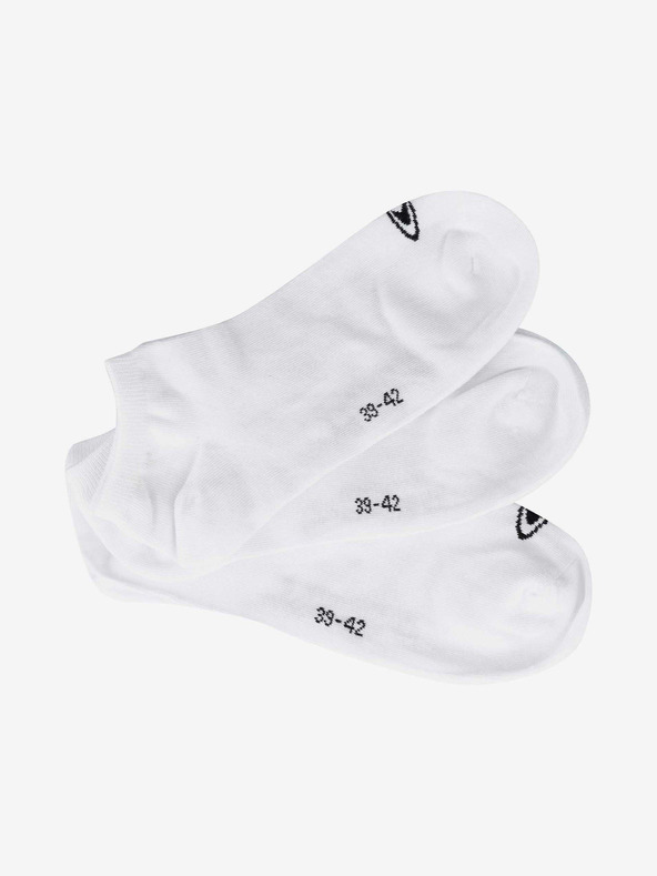 O'Neill Komplet treh parov unisex nogavic O'Neill Sneaker v beli barvi