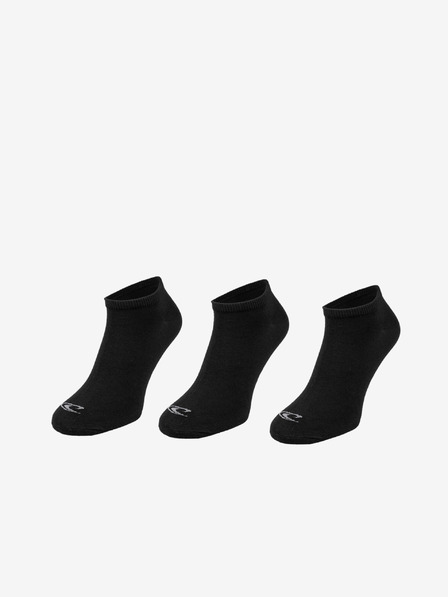 O'Neill Komplet treh parov unisex nogavic v črni barvi O'Neill SNEAKER 3PK