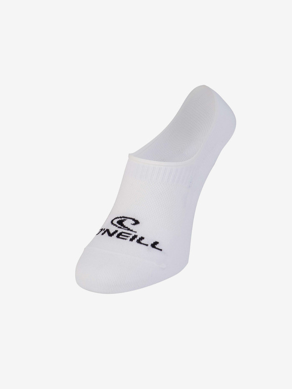 O'Neill Komplet treh parov belih nogavic O'Neill FOOTIE 3PK