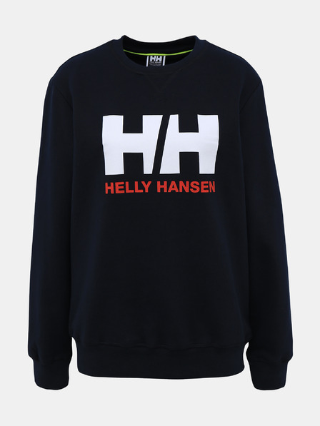 Helly Hansen Temno modra ženska jopa s potiskom logotipa HELLY HANSEN