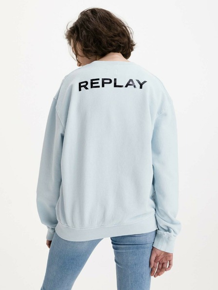 Replay Svetlo modra ženska jopa Replay