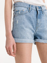 Pepe Jeans Modre džins hlače Pepe Jeans Mable