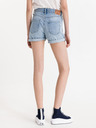 Pepe Jeans Modre džins hlače Pepe Jeans Mable