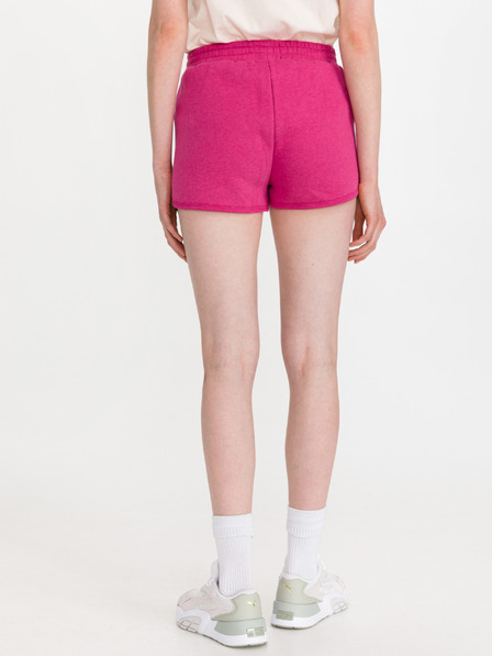 SuperDry Temno rožnate ženske kratke hlače SuperDry