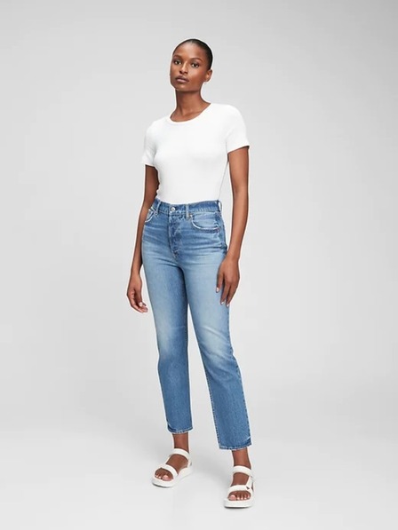 GAP Jeans hlače straight High Rise Cheeky GAP