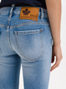 DSQUARED2 Modre ženske kavbojke ozkega kroja DSQUARED2 Jennifer Cropped