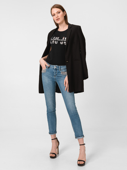 Liu Jo Modre ženske slim fit kavbojke Liu Jo