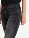 Replay Črne ženske slim fit kavbojke Replay