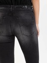 Replay Črne ženske slim fit kavbojke Replay
