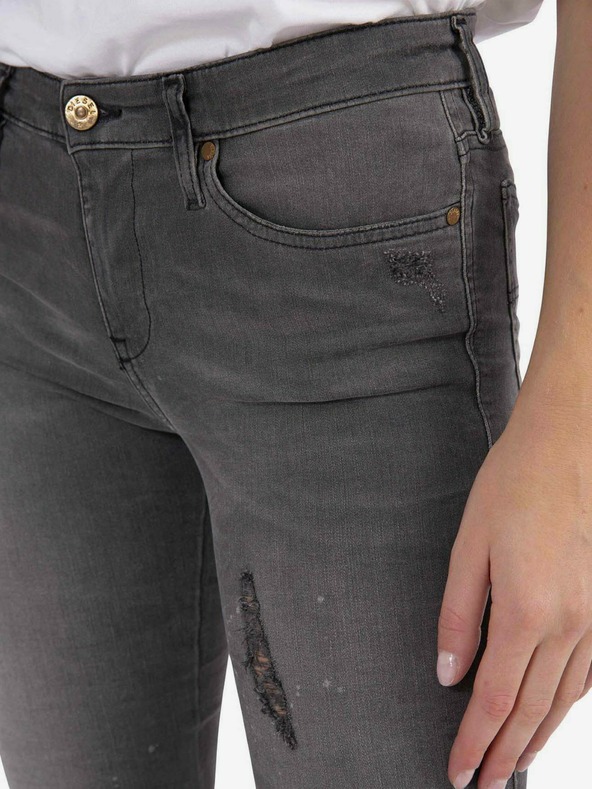 Diesel Diesel Temno sive ženske kavbojke Skinzee Skinny Fit Jeans