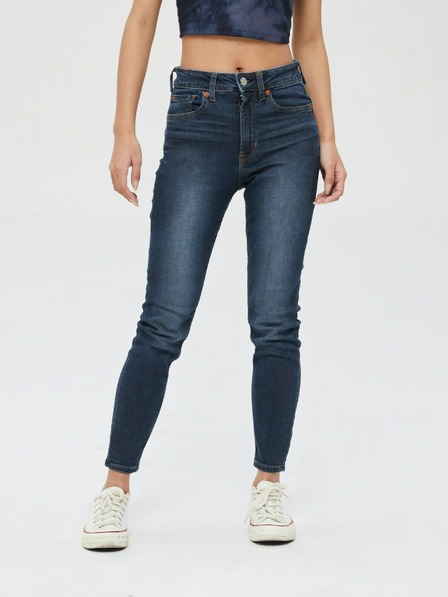 GAP Kavbojke High Rise Universal Legging Washwell GAP