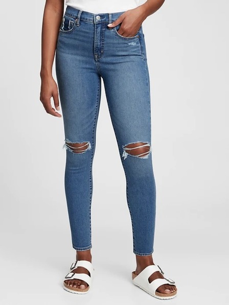 GAP High Rise True skinny džínsy GAP