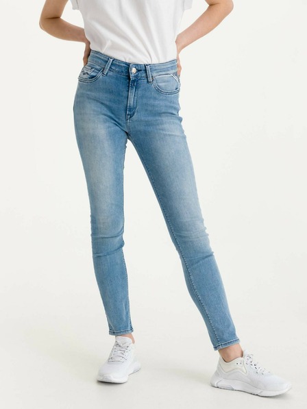 Replay Modre ženske slim fit kavbojke Replay Luzien Jeans